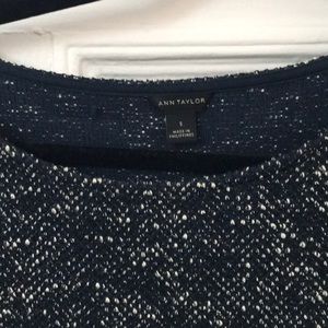 Ann Taylor Tweed Pullover (NEW)